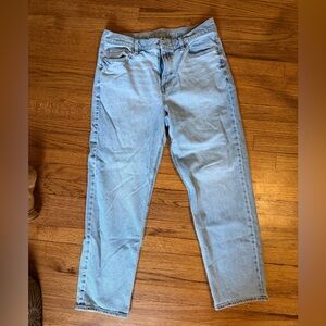 American Eagle Outfitters Light Blue Straight Leg Jeans